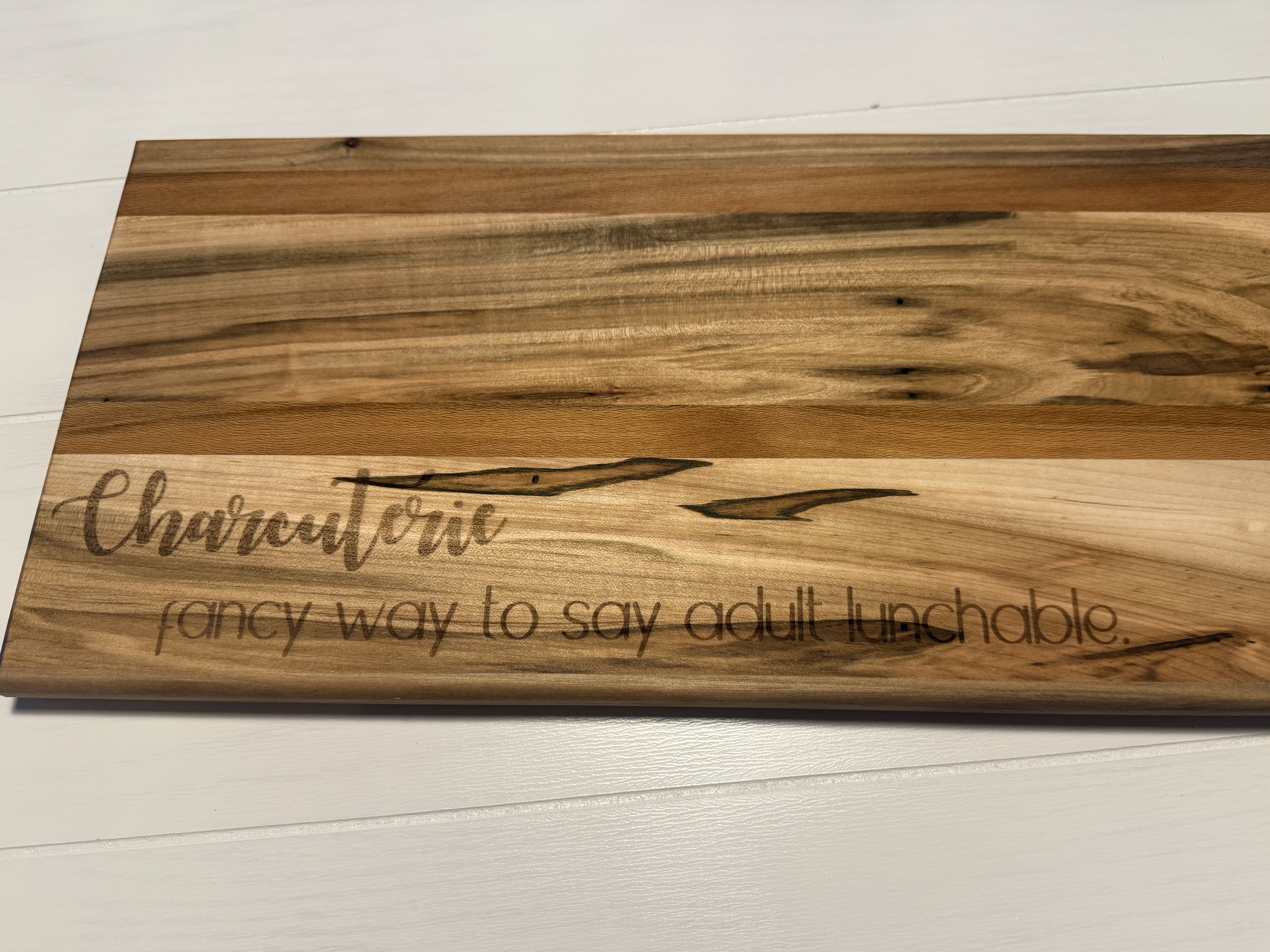 Charcuterie Engraved Board