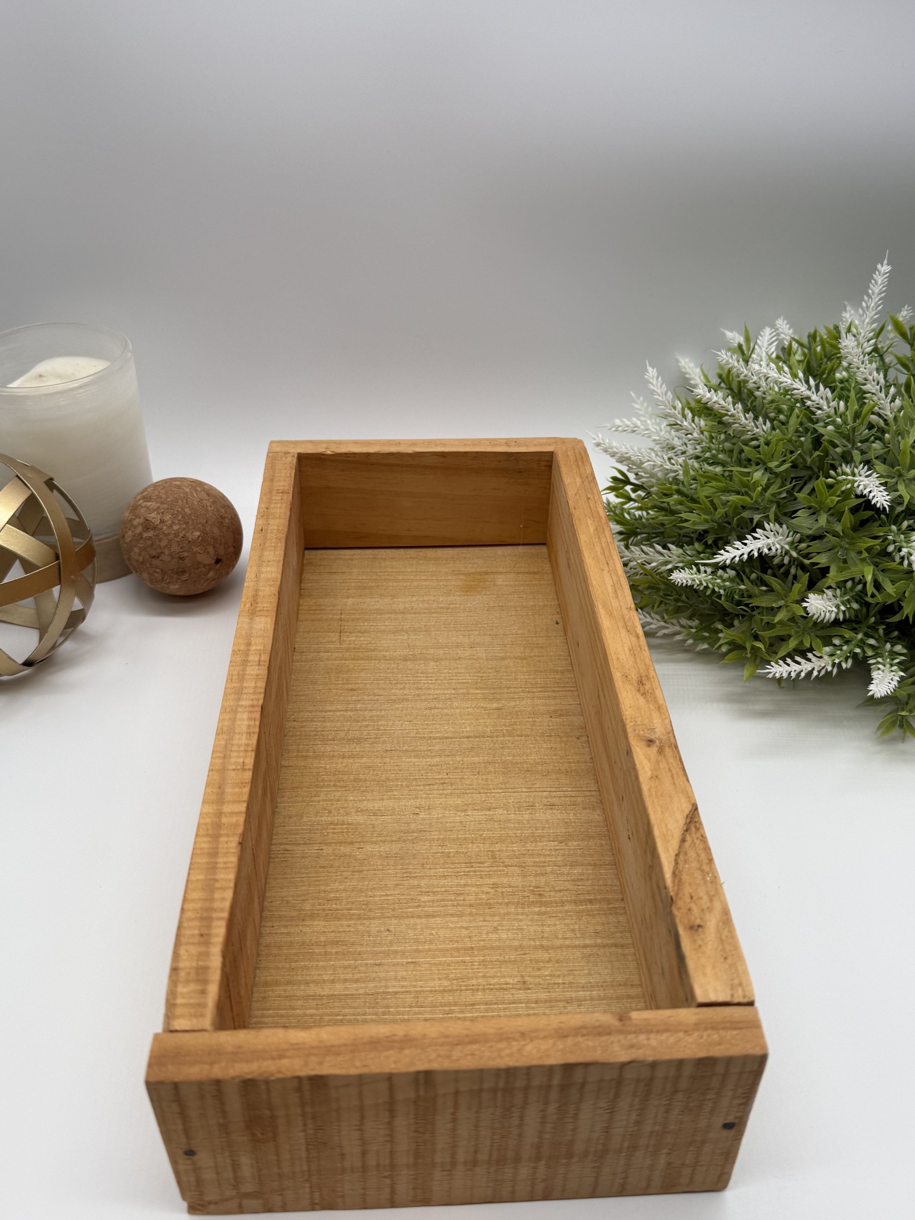 Rough Cut Pine Box