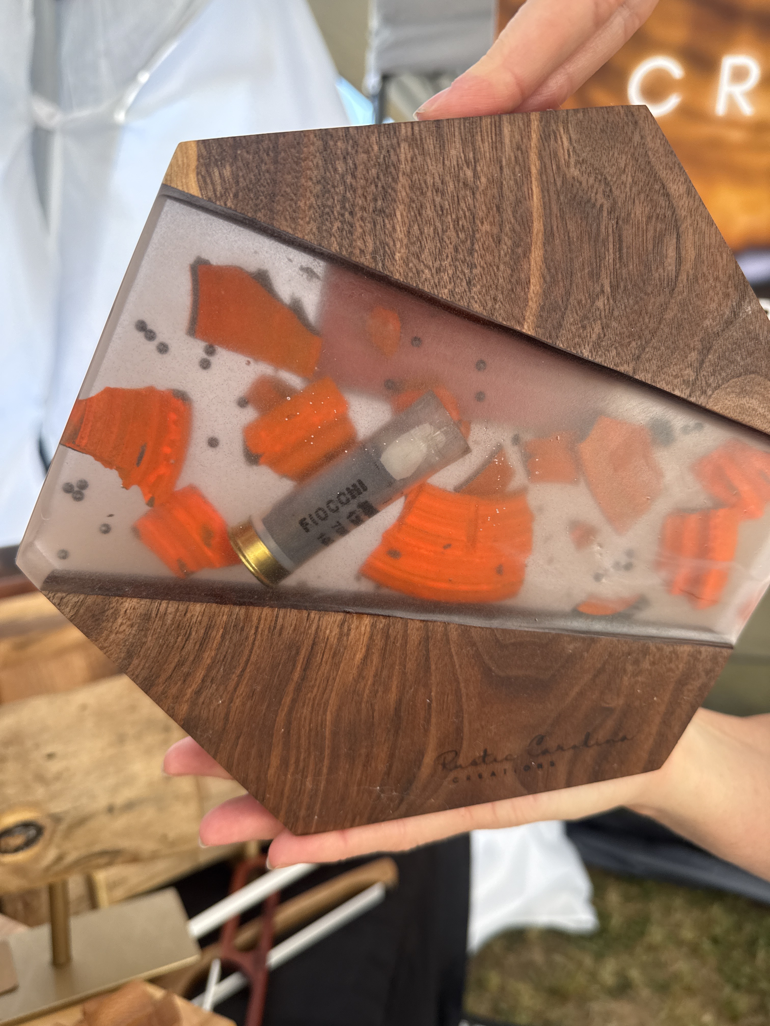 Walnut hexagon shotgun