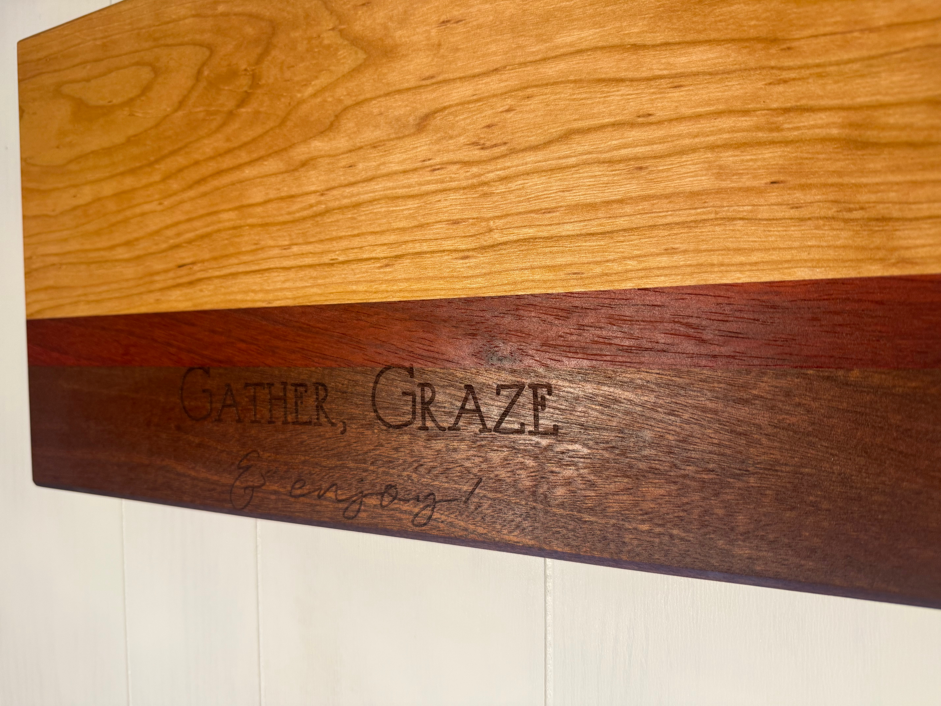 Gather, graze, & enjoy Board