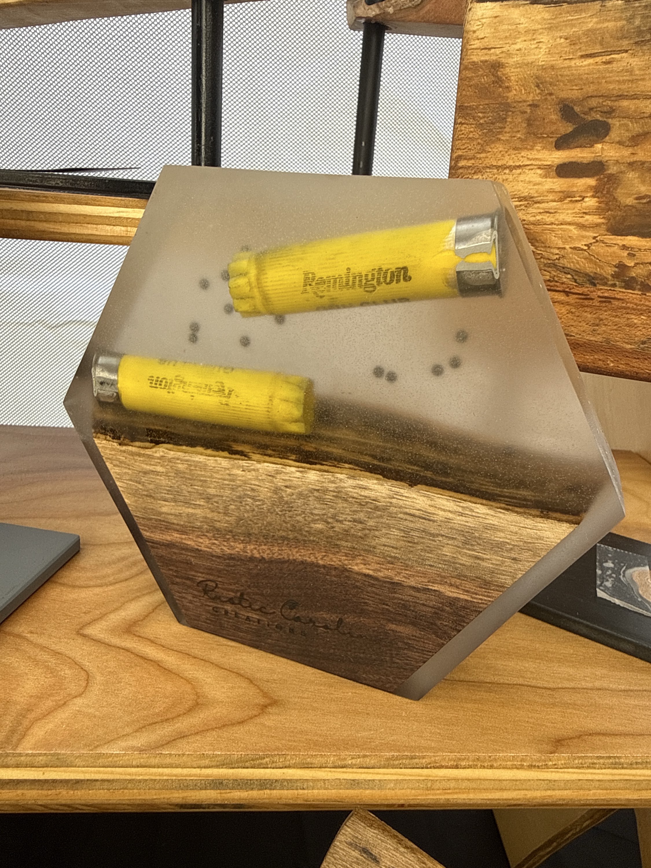 Small shotgun shell hexagon
