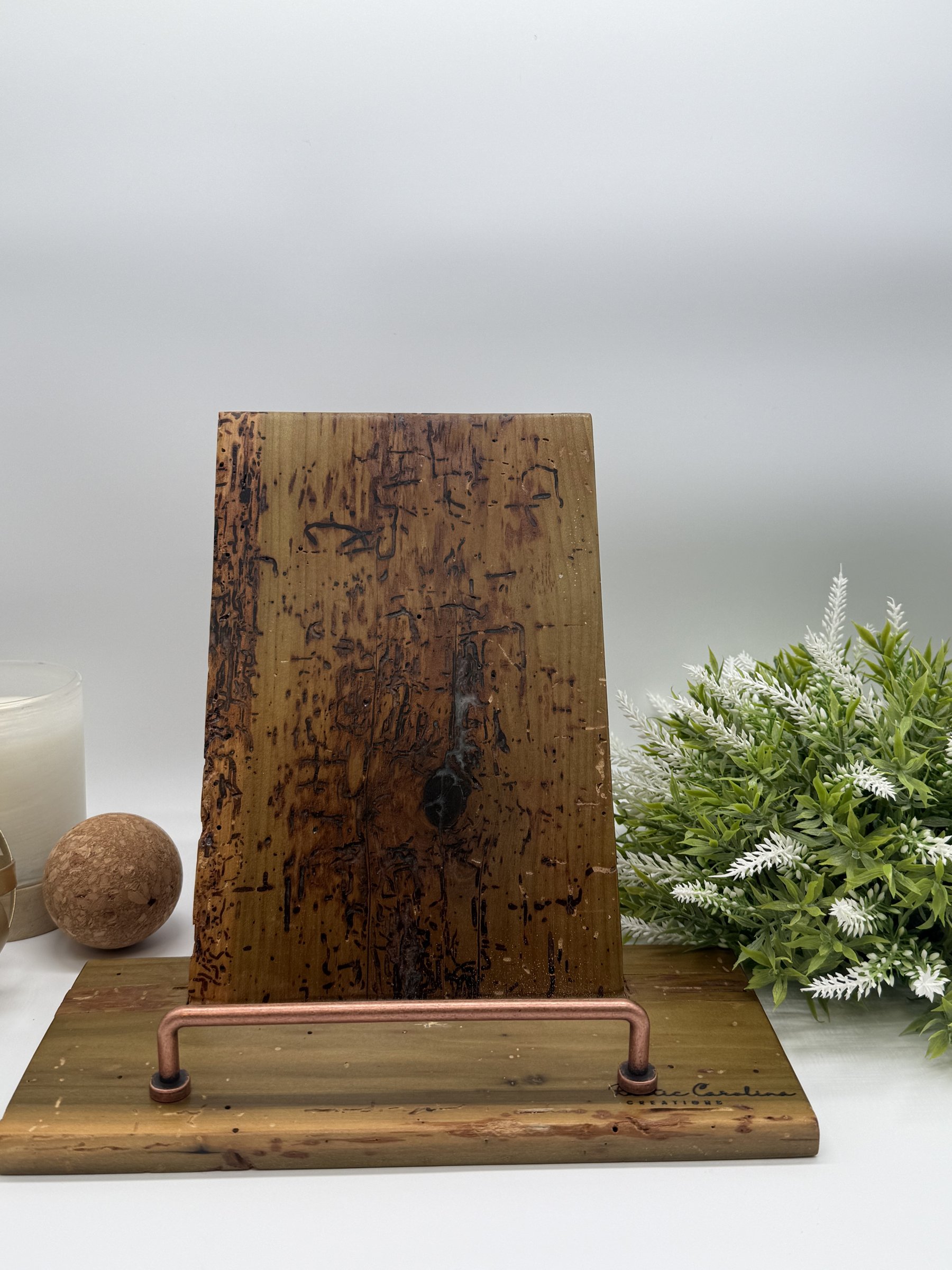 Rainbow Poplar Cookbook Holder