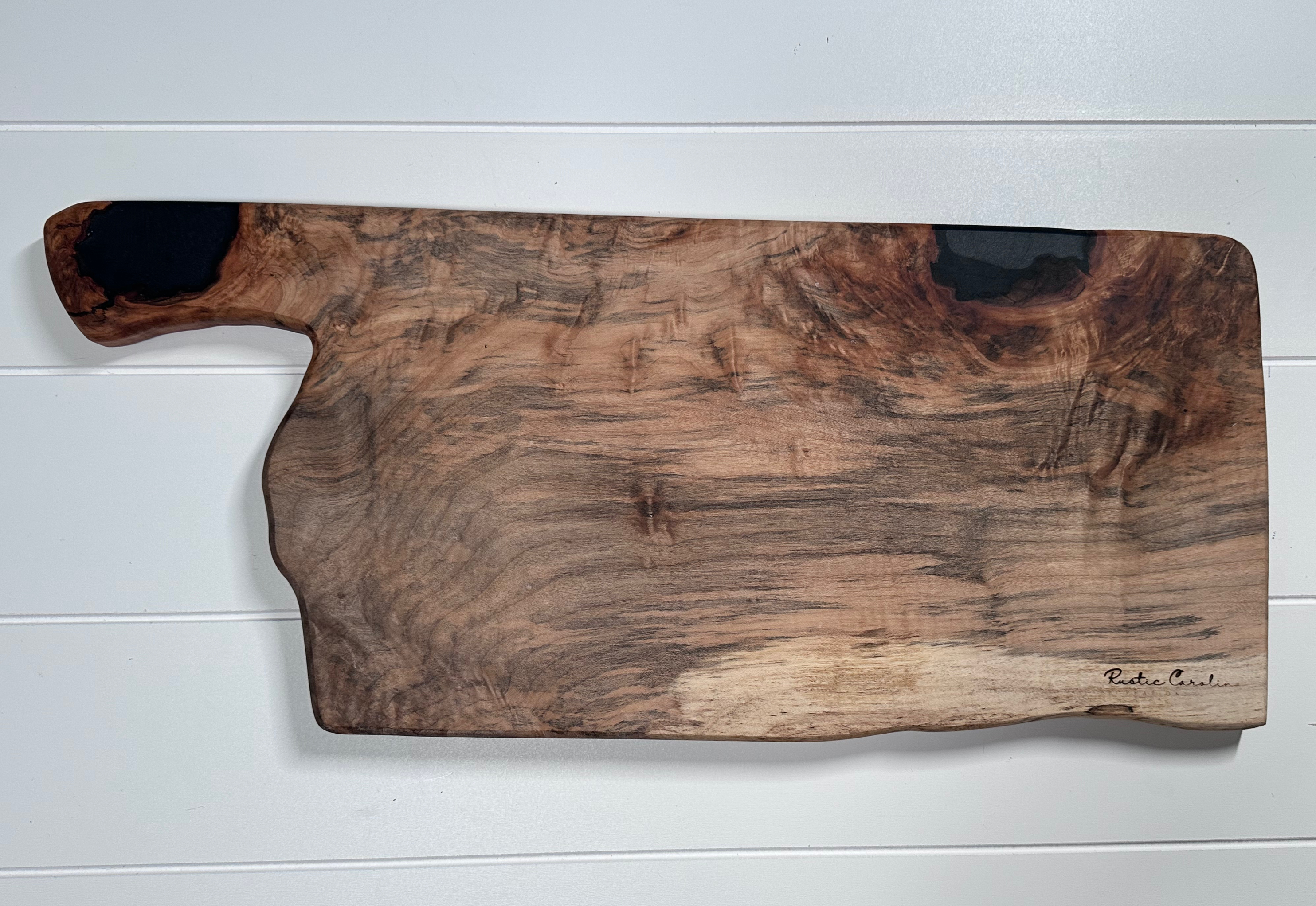 Spalted Maple Live Edge with Handle
